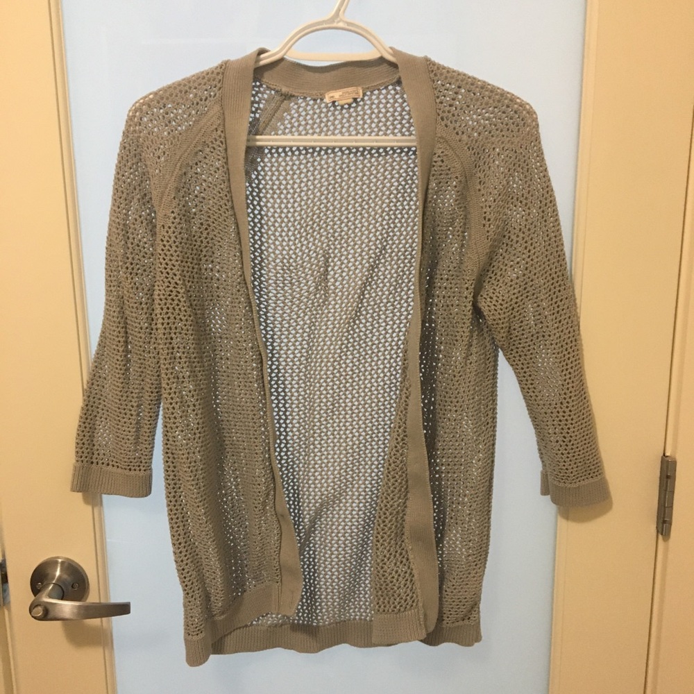 Gap Grey Mesh Cardigan